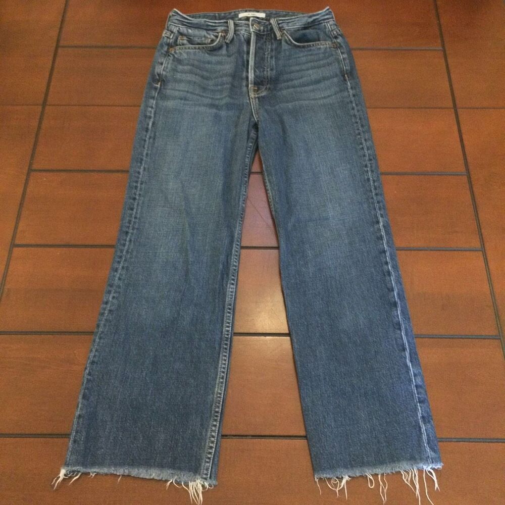 Grlfrnd Bobbi jeans raw hem 25 buttonfly